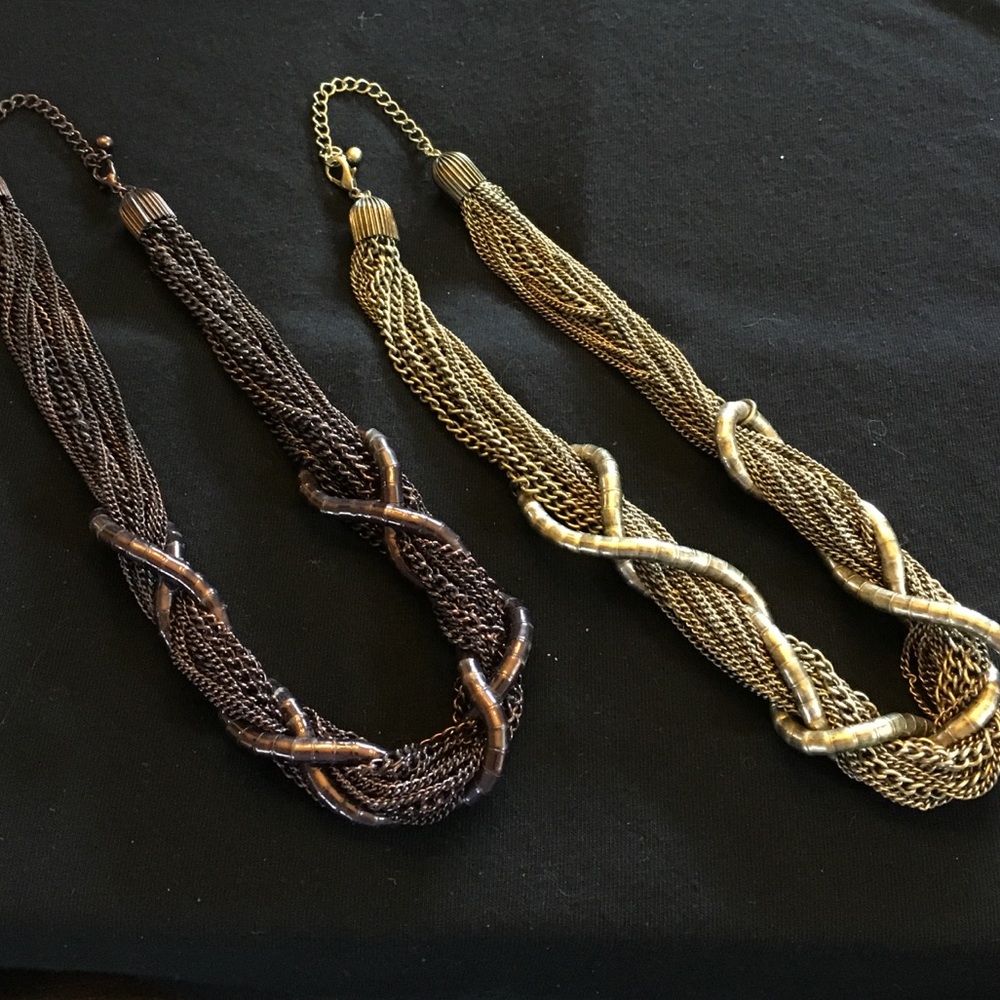 Brass and Bronze Necklaces